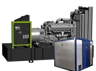 Дизельный генератор Pramac GSW 645 M 440V
