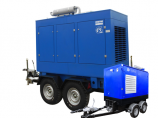 ССМ ЭД-75-Т400-1РКМ2 (Marelli) в шумозащитном кожухе на шасси