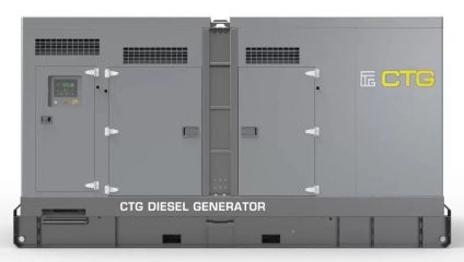 Дизельный генератор CTG 33M в кожухе с АВР