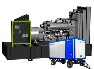 Дизельный генератор Pramac GSW 570 M 230V 3Ф